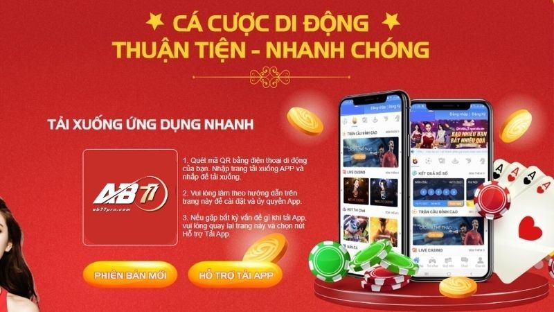 Trải nghiệm cổng game tuyệt đỉnh cùng AB77