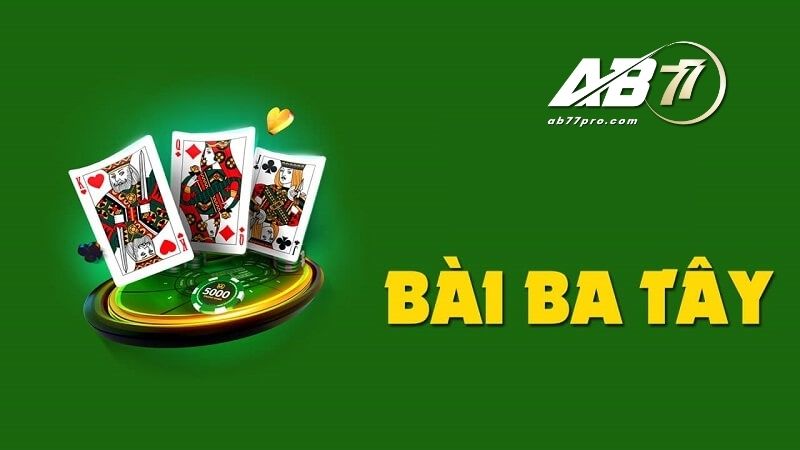 Bài cào 3 cây được đông đảo dân chơi biết đến