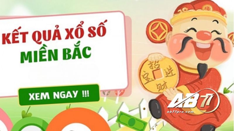 Rinh tiền xổ số miền Bắc AB77 đơn giản và xanh chín nhất