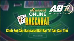 áp dụng soi cầu Baccarat