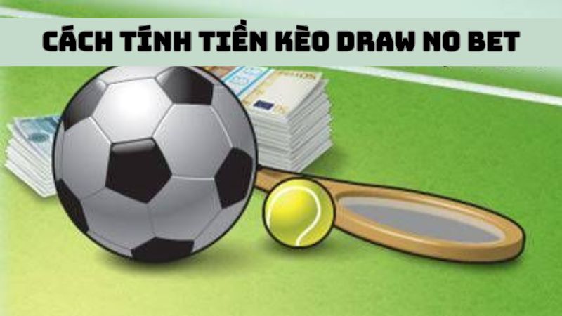 Cách tính tiền kèo Draw No Bet 